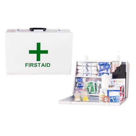 metallic first aid box|government regulation first aid kit.